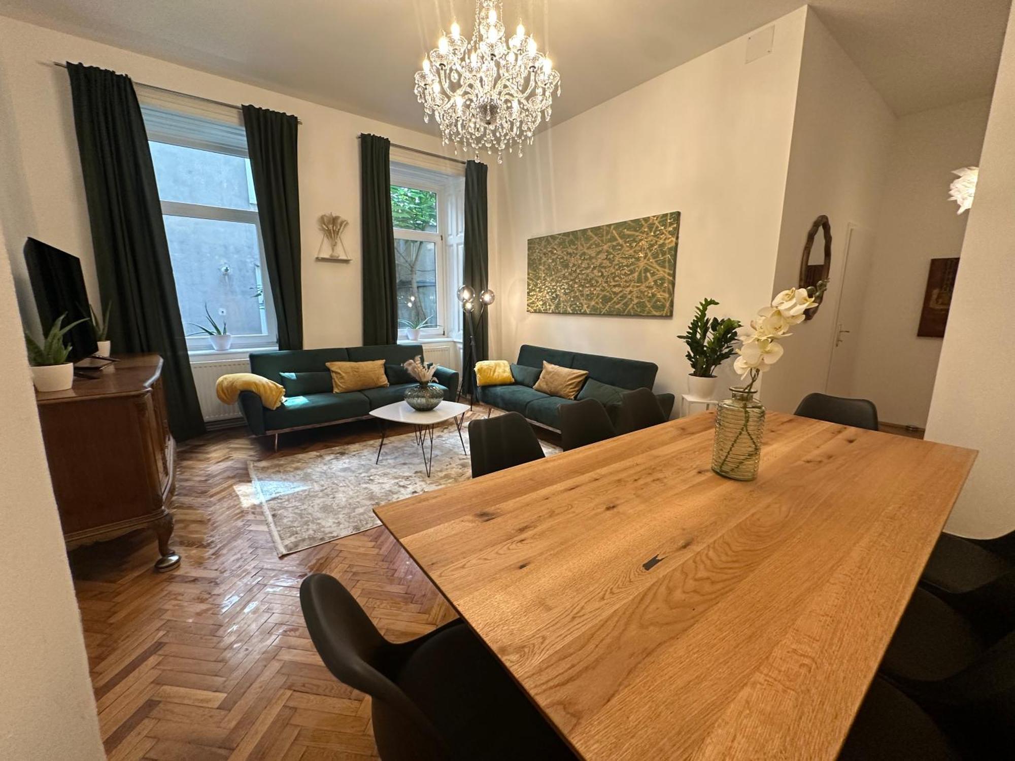 Central Apartment In Viennese Old Building Dış mekan fotoğraf