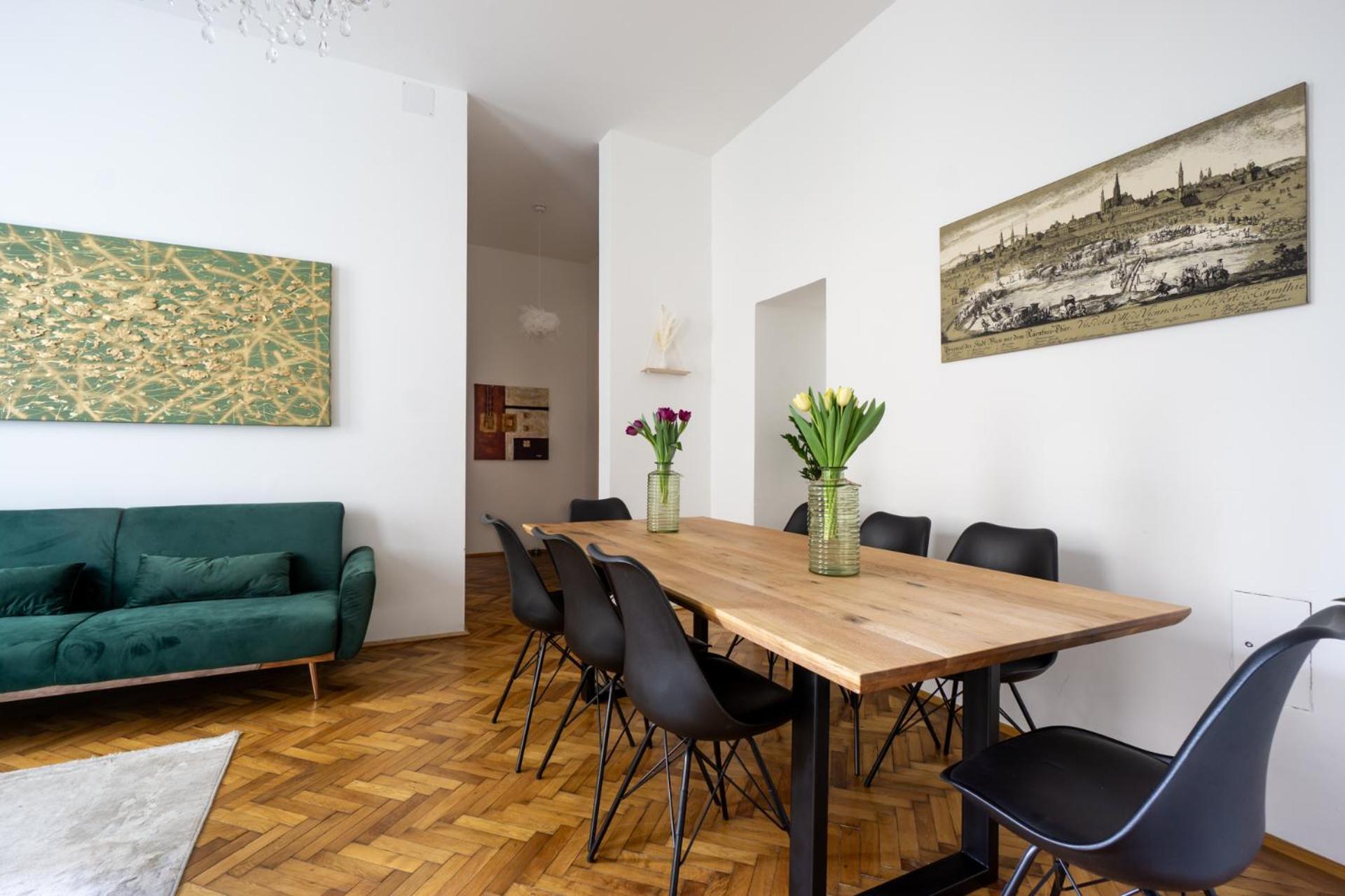 Central Apartment In Viennese Old Building Dış mekan fotoğraf